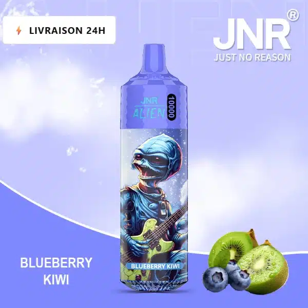 Blueberry Kiwi – JNR Alien 10000 | 10K Puffs Disposable Vape