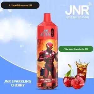 JNR Sparkling Cherry – JNR Alien 10000 | 10K Puffs Disposable Vape