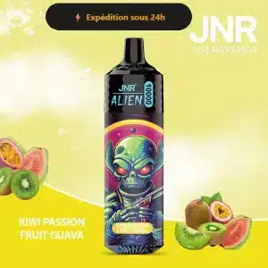 Kiwi Passion Fruit Guava – JNR Alien 10000 | 10K Puffs Disposable Vape