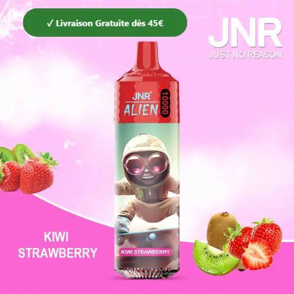 Kiwi Strawberry – JNR Alien 10000 | 10K Puffs Disposable Vape