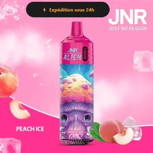 Peach Ice – JNR Alien 10000 | 10K Puffs Disposable Vape