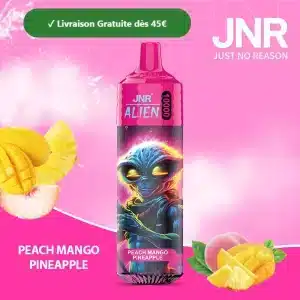 Peach Mango Pineapple – JNR Alien 10000 | 10K Puffs Disposable Vape