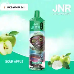Sour Apple – JNR Alien 10000 | 10K Puffs Disposable Vape