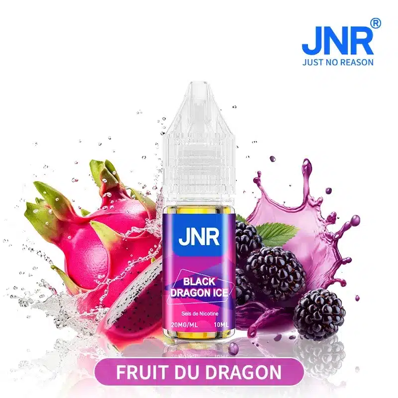 Black Dragon ice - JNR E-Liquid 10ml | Nic Salt 20mg Refill
