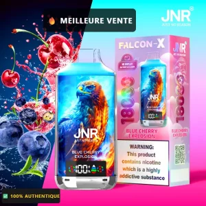 Blue Cherry Explosion - JNR Falcon X 18K | 18000 Puffs Disposable Vape