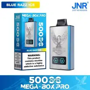 Blue Razz Ice - JNR Puff Mega Box Pro 50K | 50000 Puffs Disposable Vape