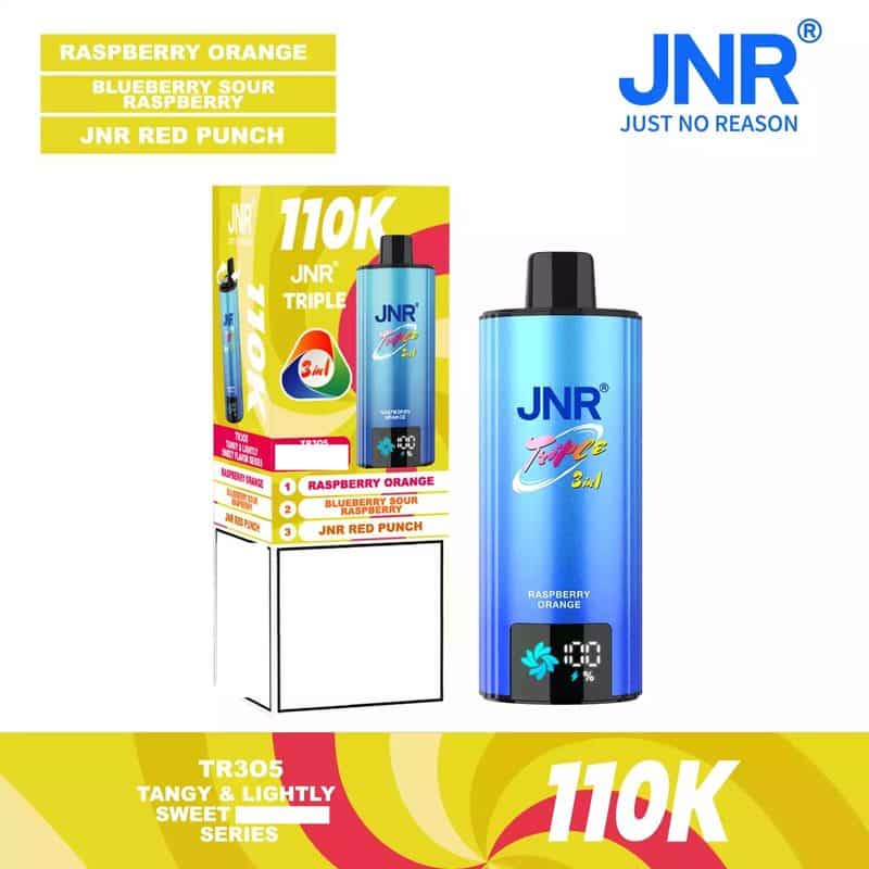 JNR Triple 110K – Blueberry Cherry Cranberry + Blueberry Sour Raspberry + Cherry Berry
