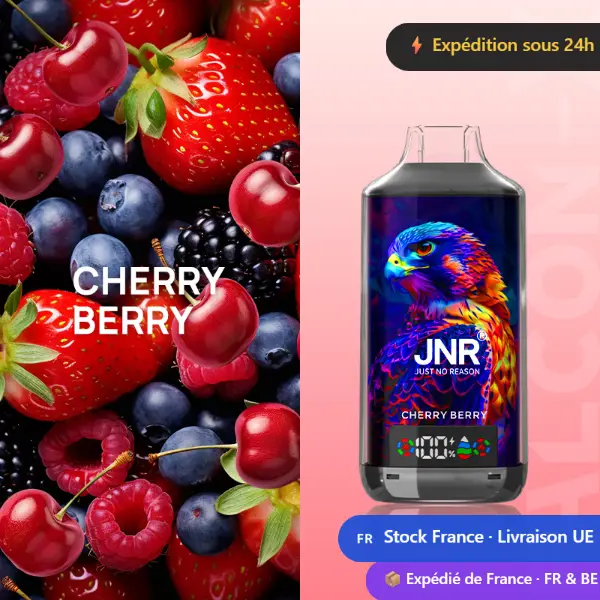 Cherry Berry - JNR Falcon X 18K | 18000 Puffs Disposable Vape