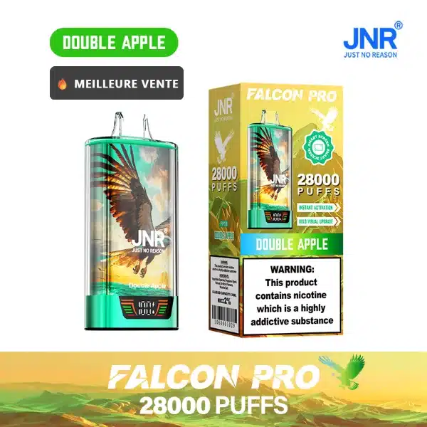 Double Apple - JNR Falcon Pro 28K | 28000 Puffs Disposable Vape