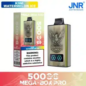 Kiwi Watermelon Ice - JNR Puff Mega Box Pro 50K | 50000 Puffs Disposable Vape
