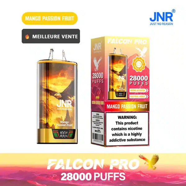 Mango Passion Fruit - JNR Falcon Pro 28K | 28000 Puffs Disposable Vape