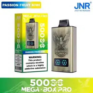 Passion Fruit Kiwi - JNR Puff Mega Box Pro 50K | 50000 Puffs Disposable Vape