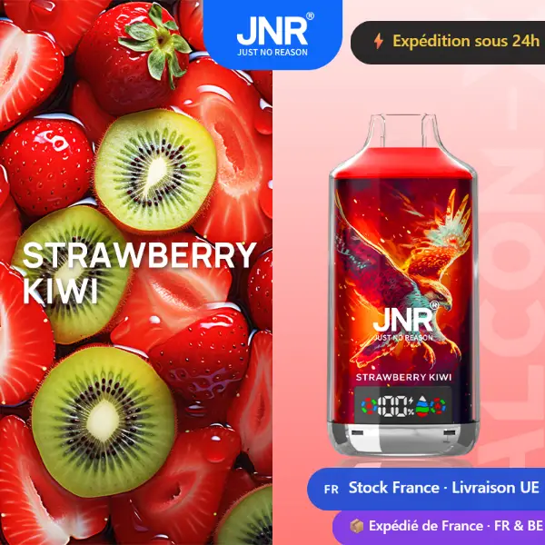 Strawberry Kiwi - JNR Falcon X 18K | 18000 Puffs Disposable Vape