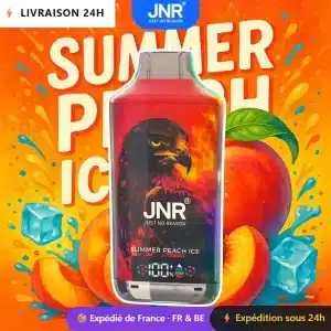 Summer Peach Ice - JNR Falcon X 18K | 18000 Puffs Disposable Vape