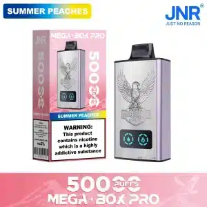 Summer Peaches - JNR Puff Mega Box Pro 50K | 50000 Puffs Disposable Vape
